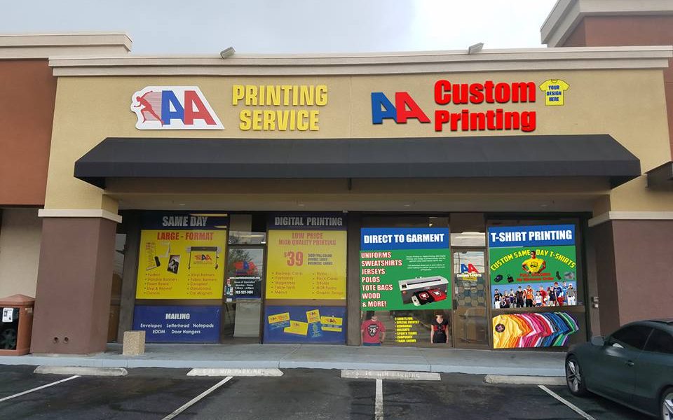 AA Printing Service | 24/7 Printing Las Vegas