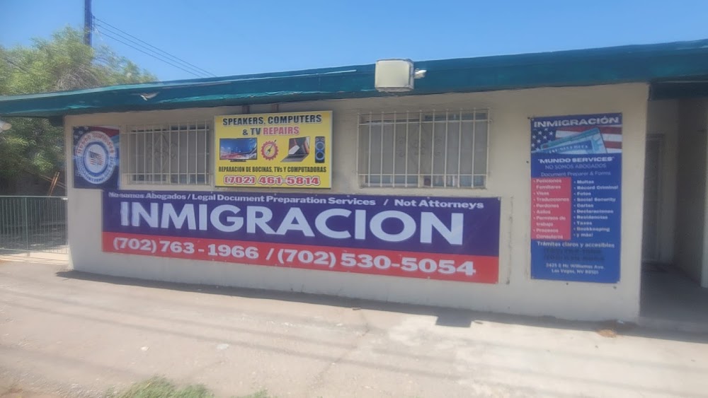 Mundo Services Document Preparer Services, NOT ATTORNEY